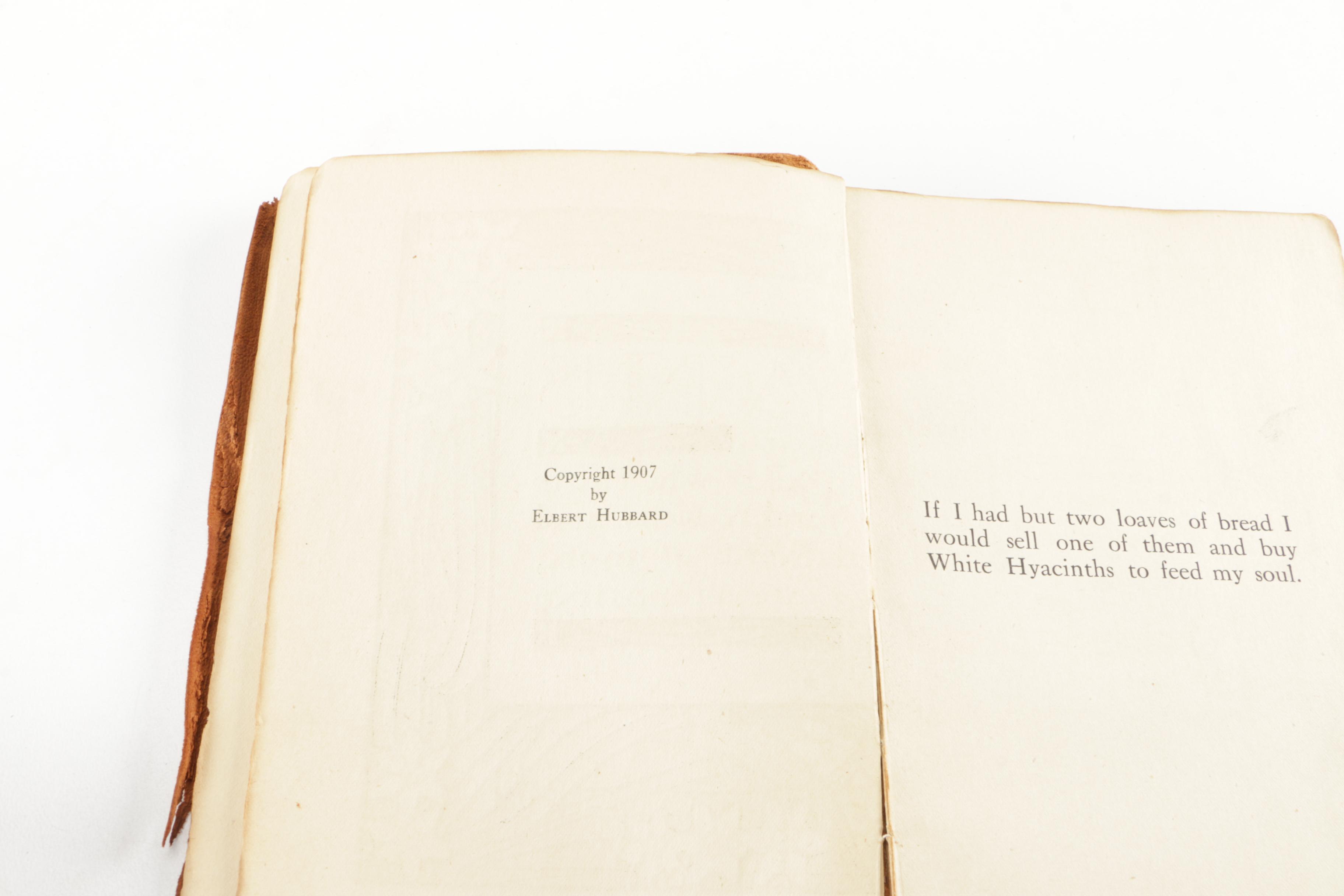 Assortment of Antique Books including New Edition "The Poetical Works" by John Keats