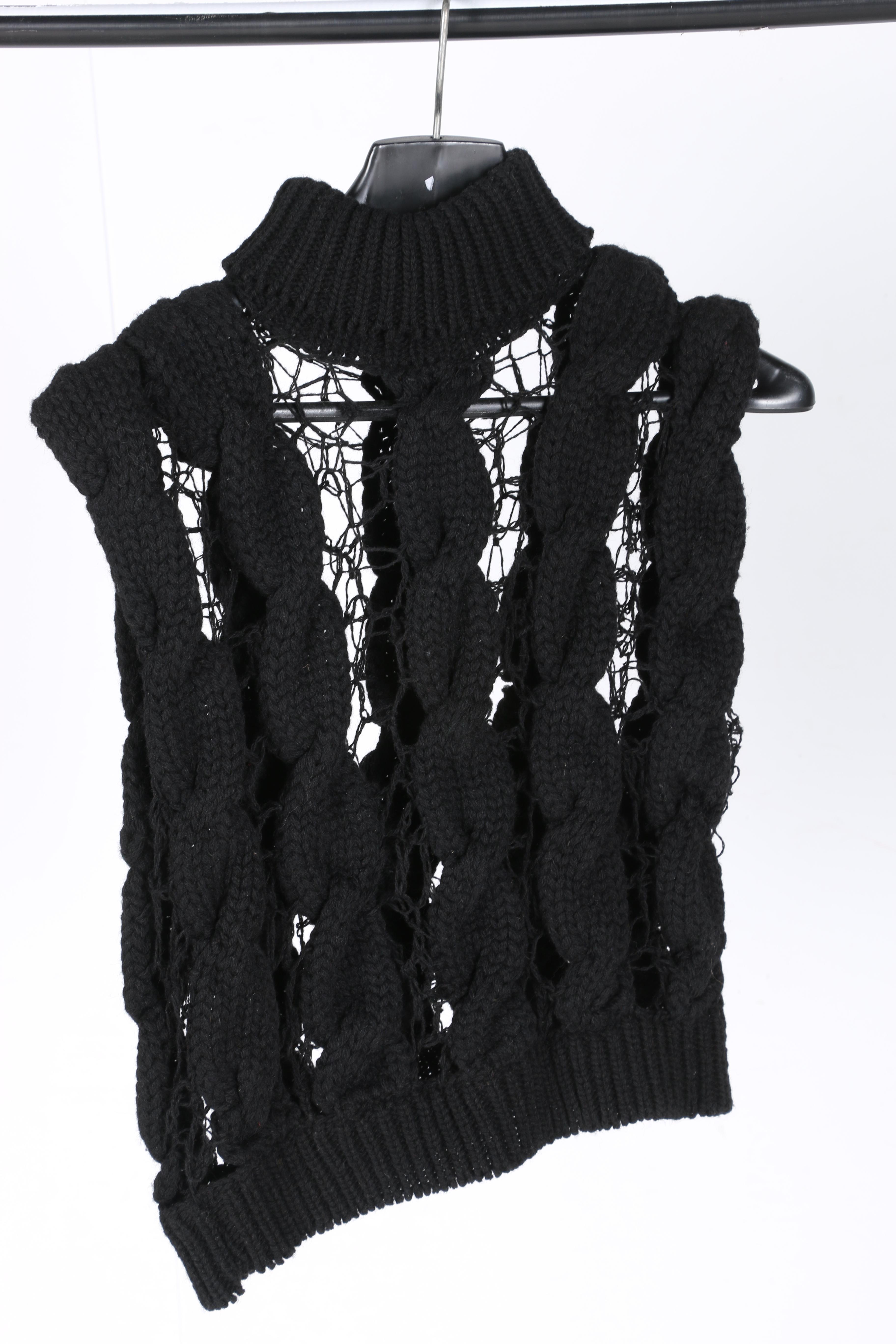 Veronique Branquinho Cable Knit Vests