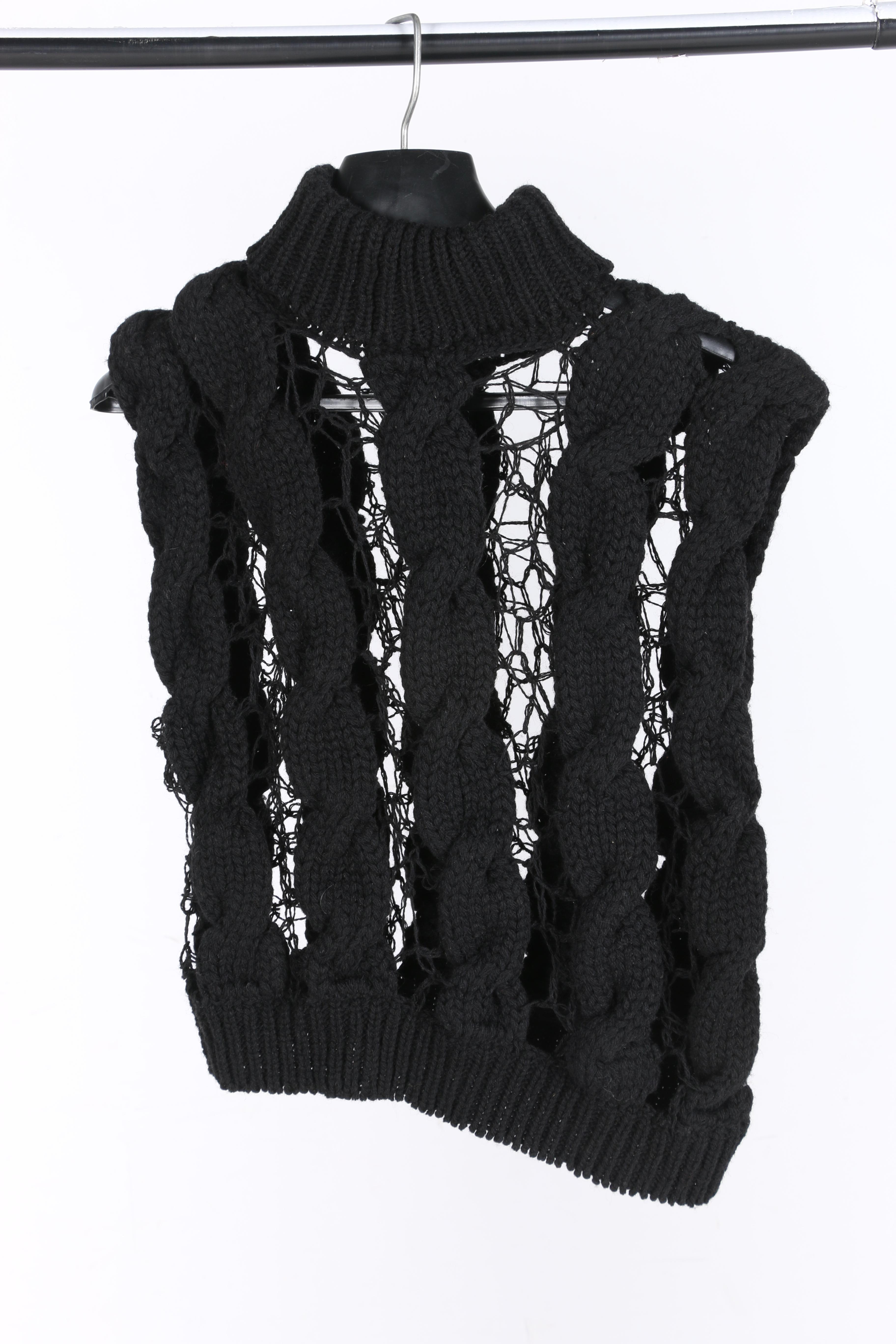 Veronique Branquinho Cable Knit Vests