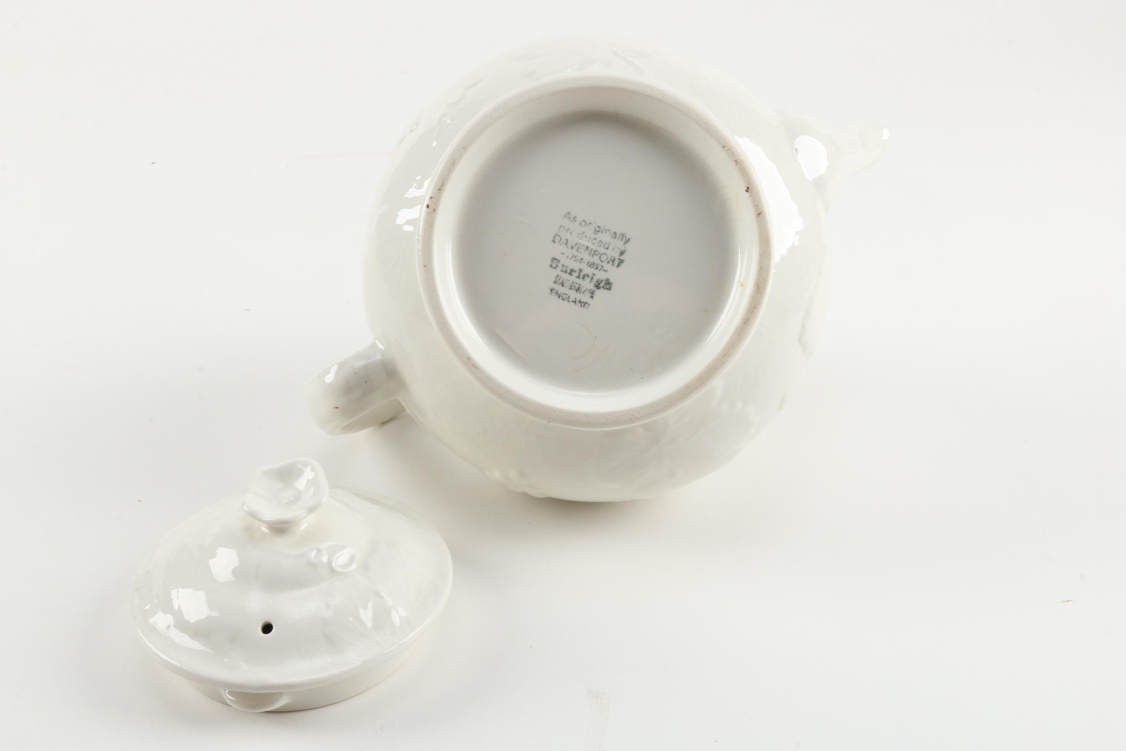 Burleigh "Davenport" Ceramic Teapot