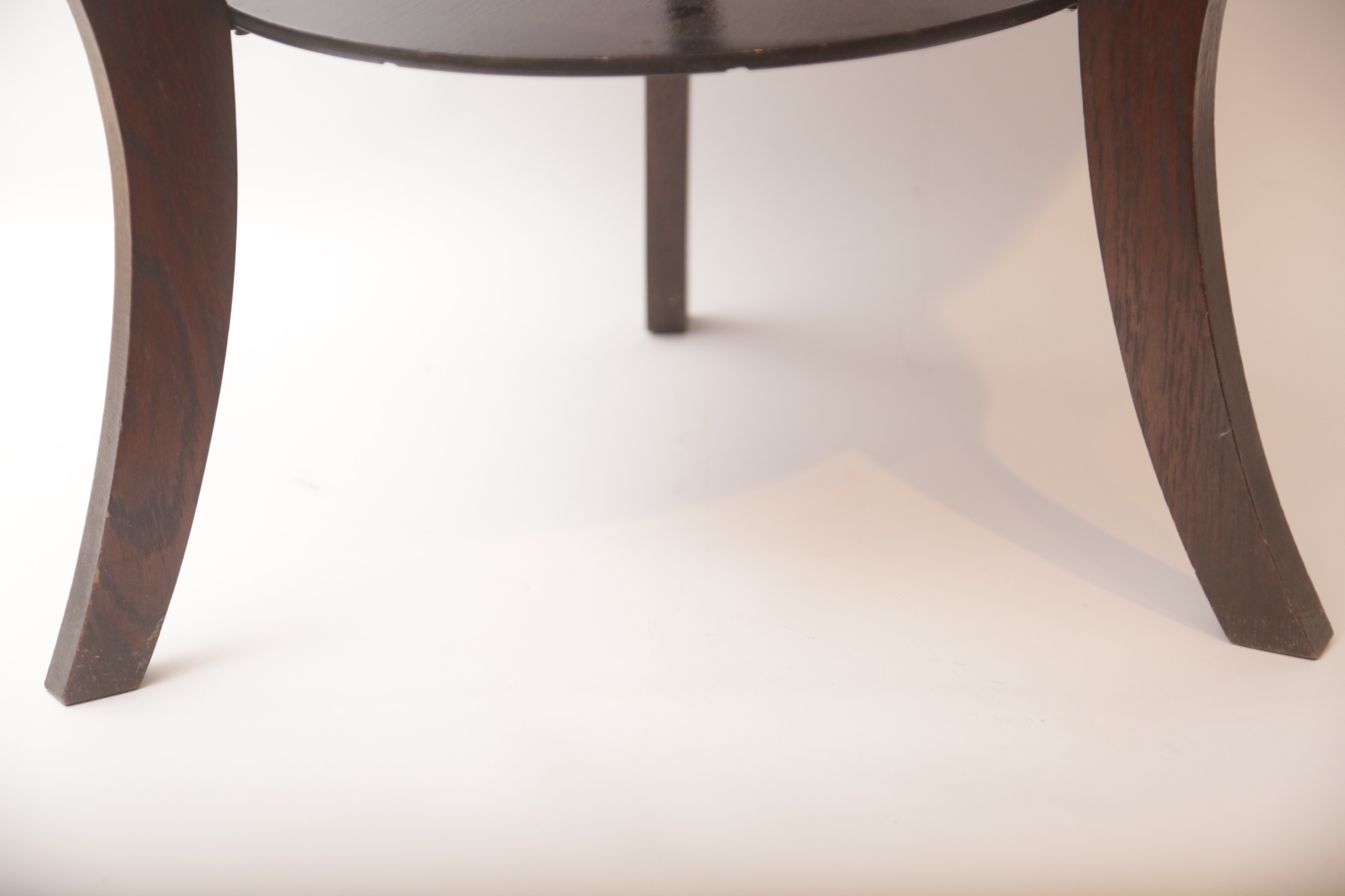 Two Copper Top Side Tables