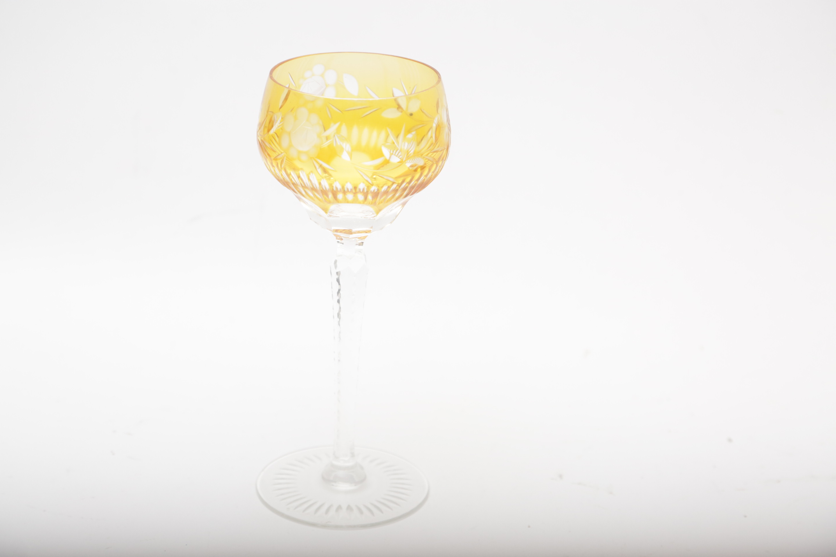 Colored Bohemian Stemware