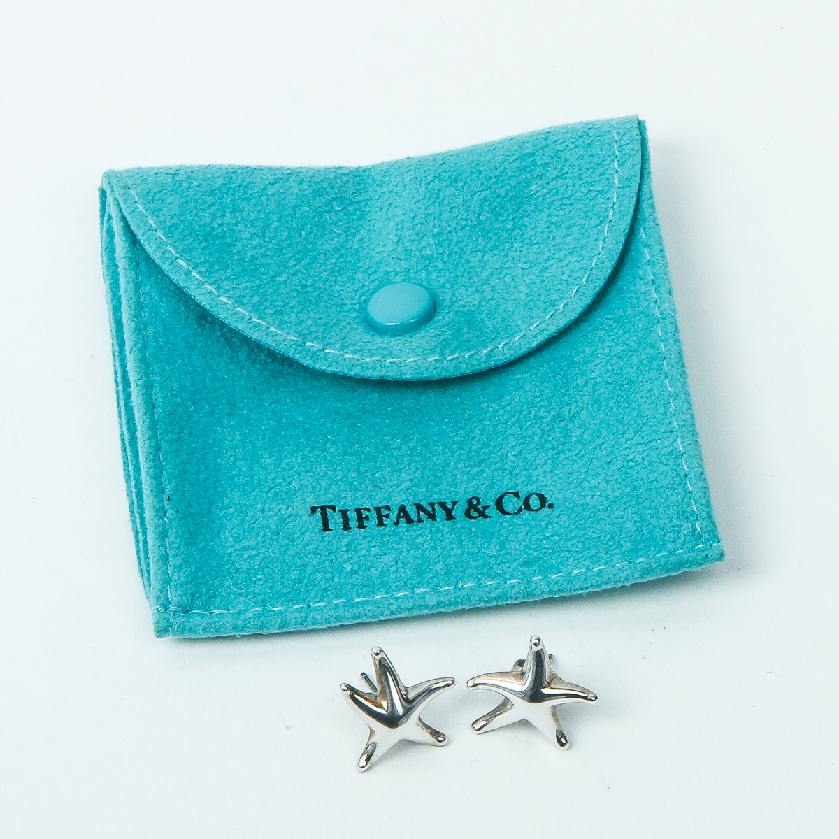 Elsa Peretti for Tiffany & Co Sterling Starfish Earrings