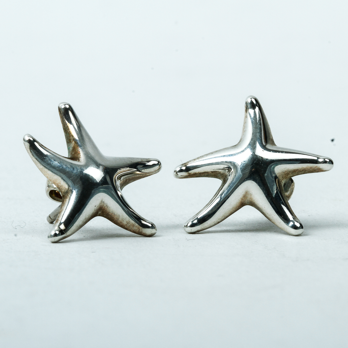 Elsa Peretti for Tiffany & Co Sterling Starfish Earrings