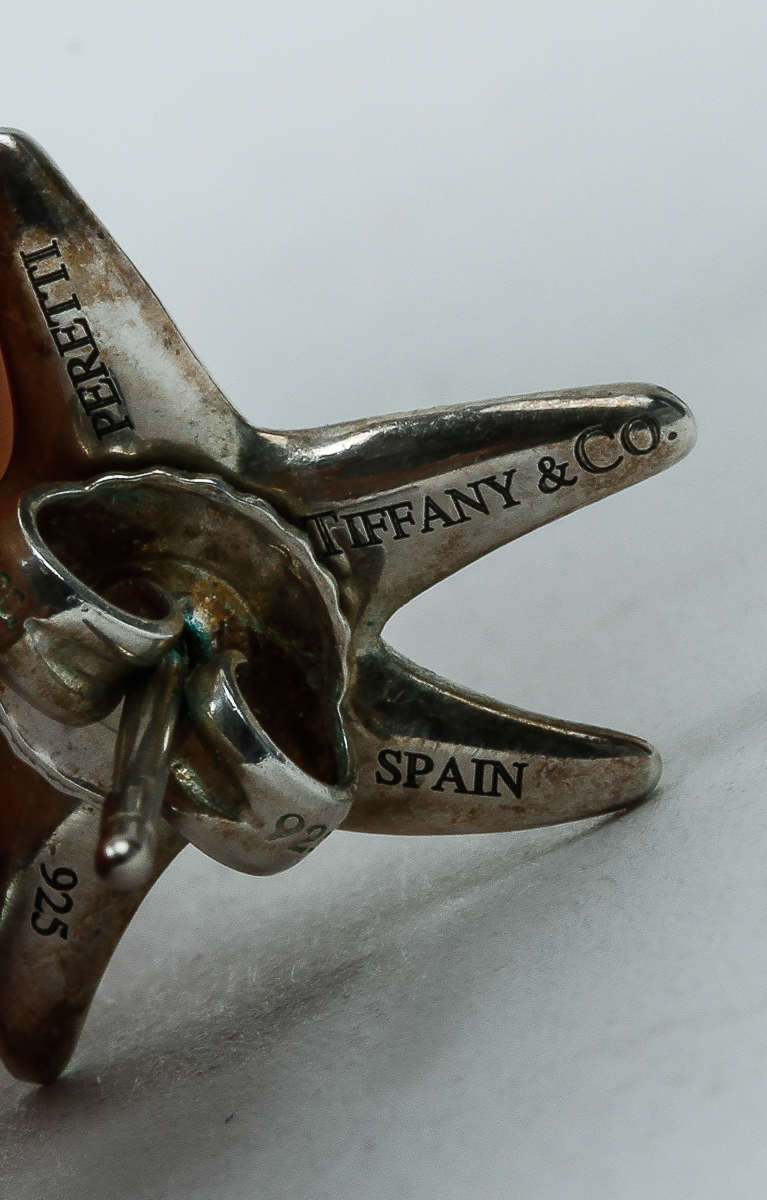 Elsa Peretti for Tiffany & Co Sterling Starfish Earrings