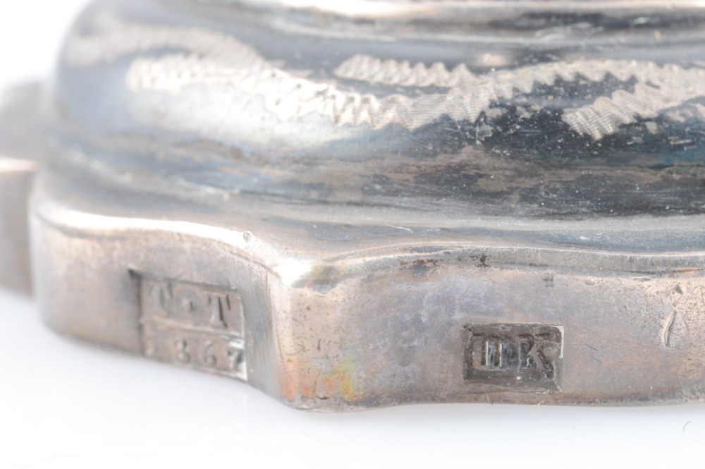 Antique Russian .875 Silver Kiddush Cup