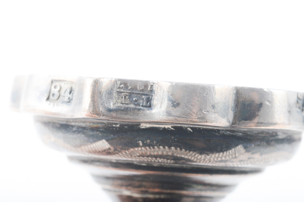 Antique Russian .875 Silver Kiddush Cup
