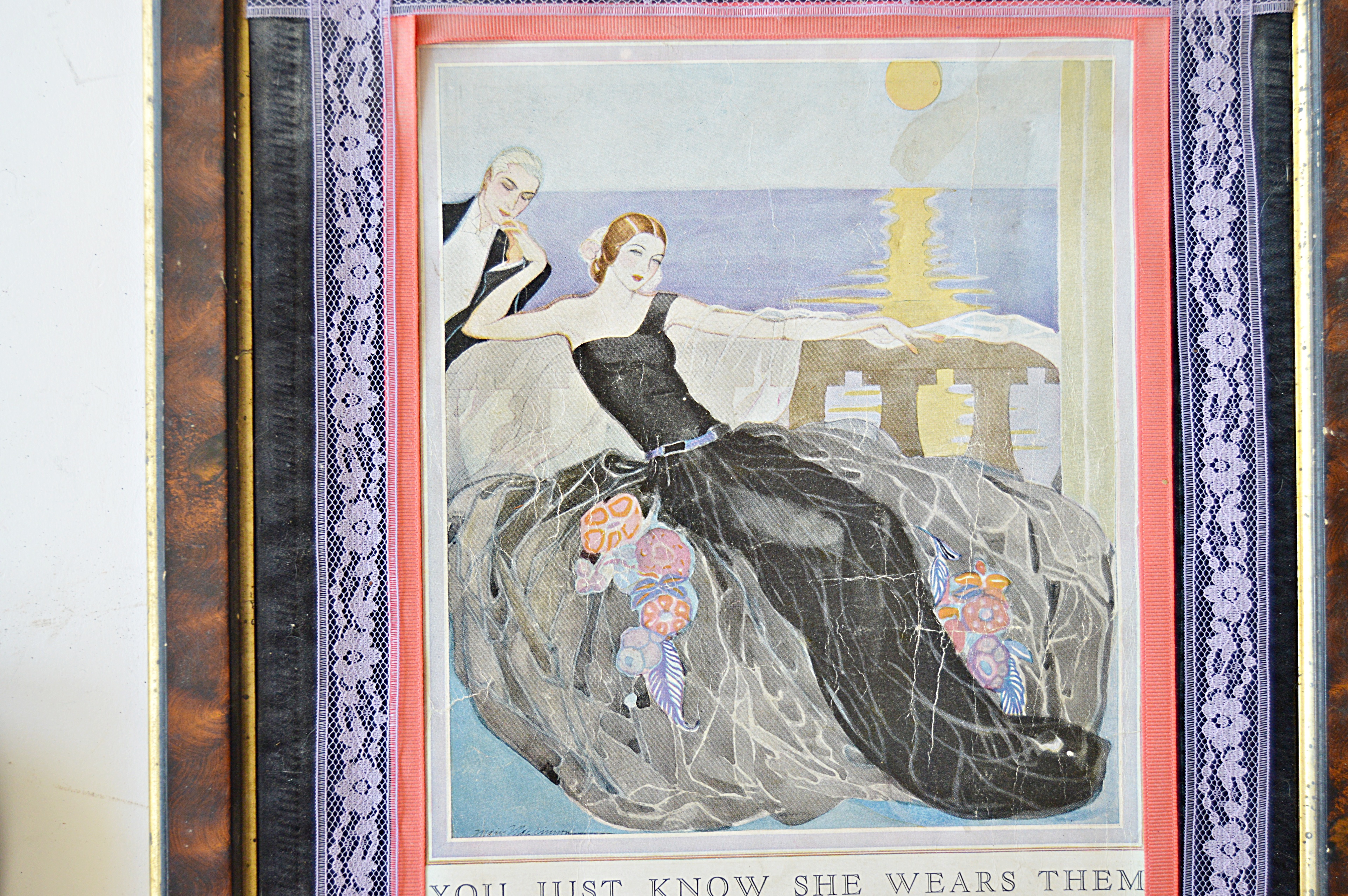 Vintage 1920s McCallum Hosiery Ad