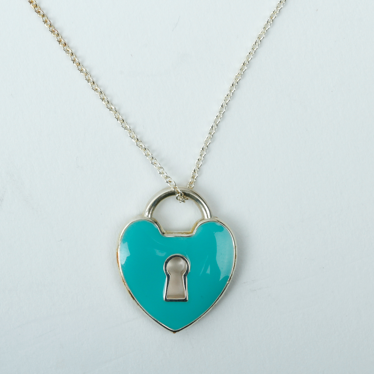 Tiffany & Co Sterling Pendant Necklace