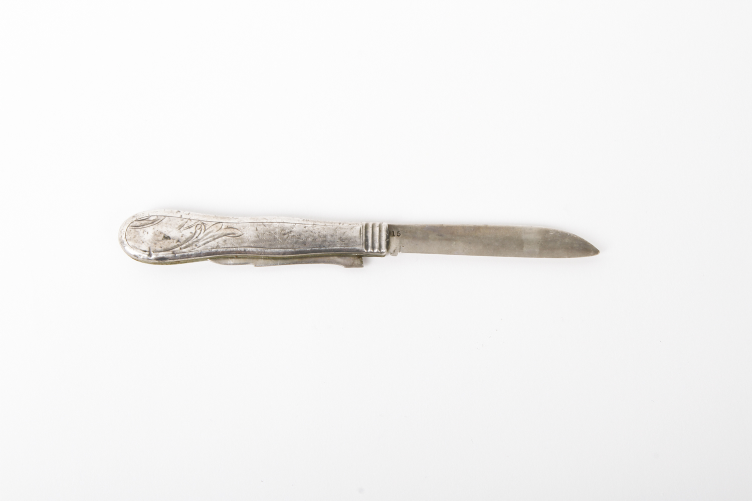 Vintage Coin Silver Pocket Knife