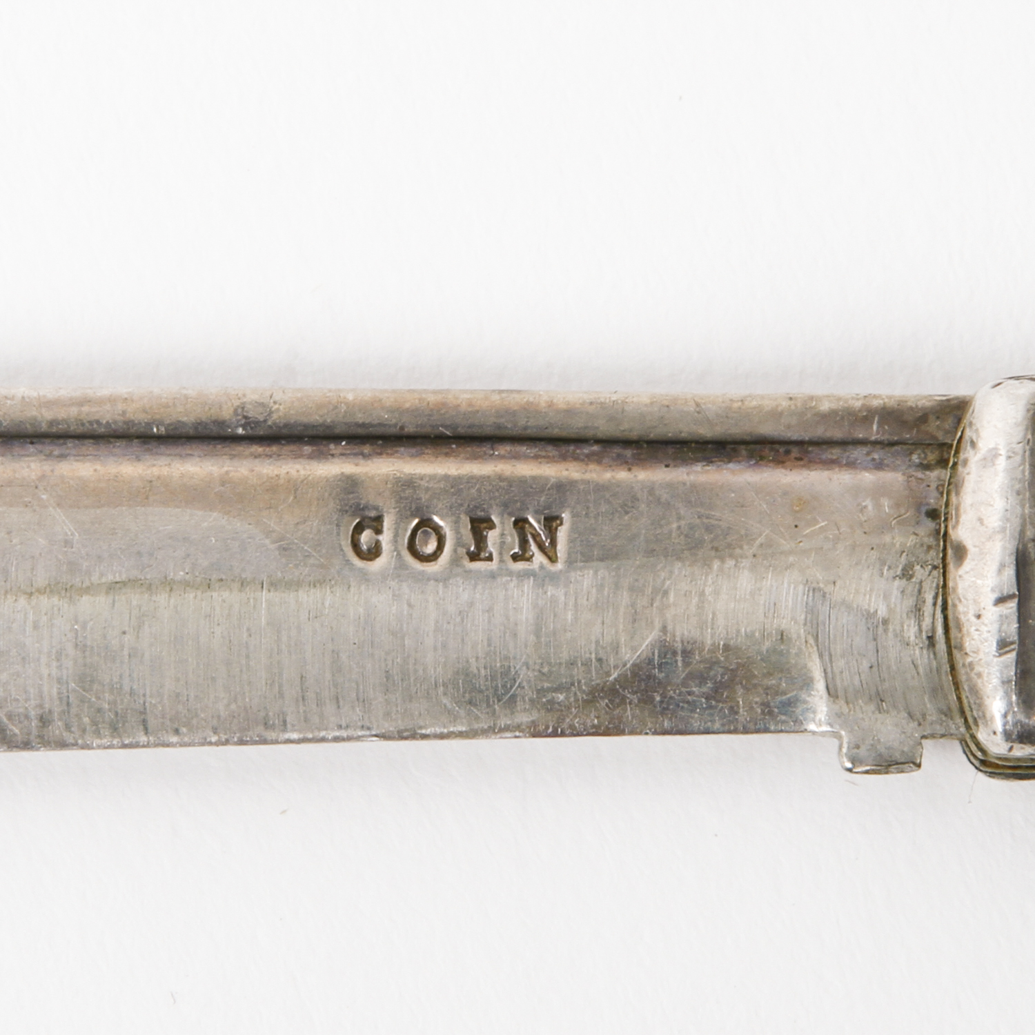 Vintage Coin Silver Pocket Knife