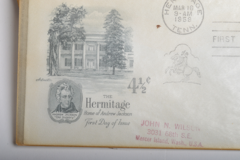 1950s First Day Issue Stamp Collection