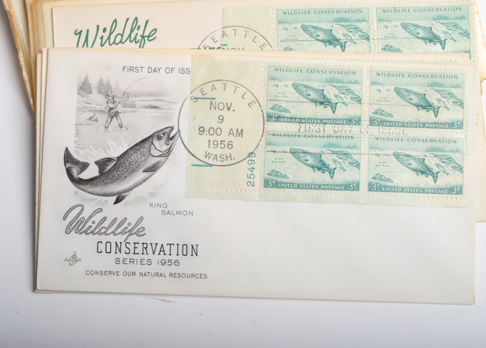 1950s First Day Issue Stamp Collection
