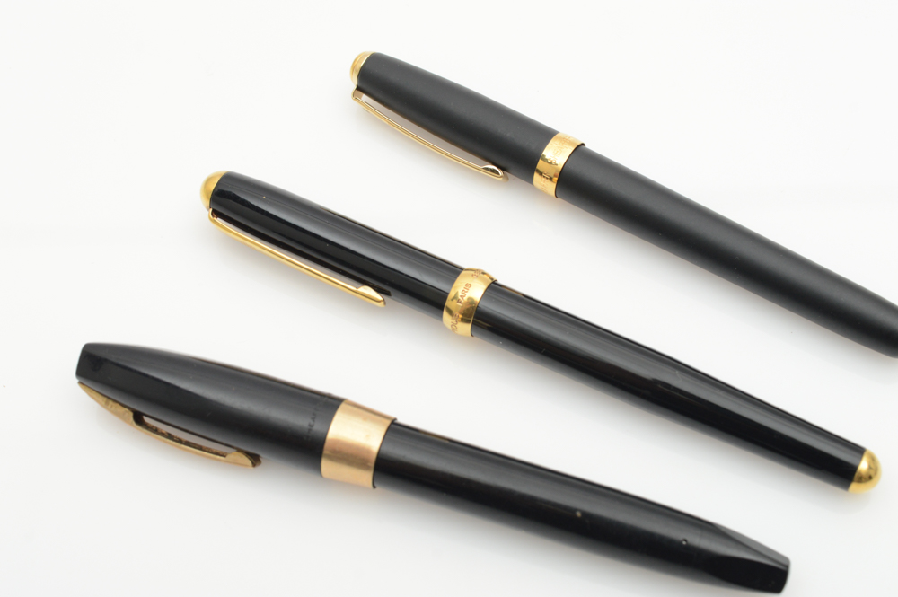 Vintage Ballpoint Pens with Ted Lapidus and Sheaffer