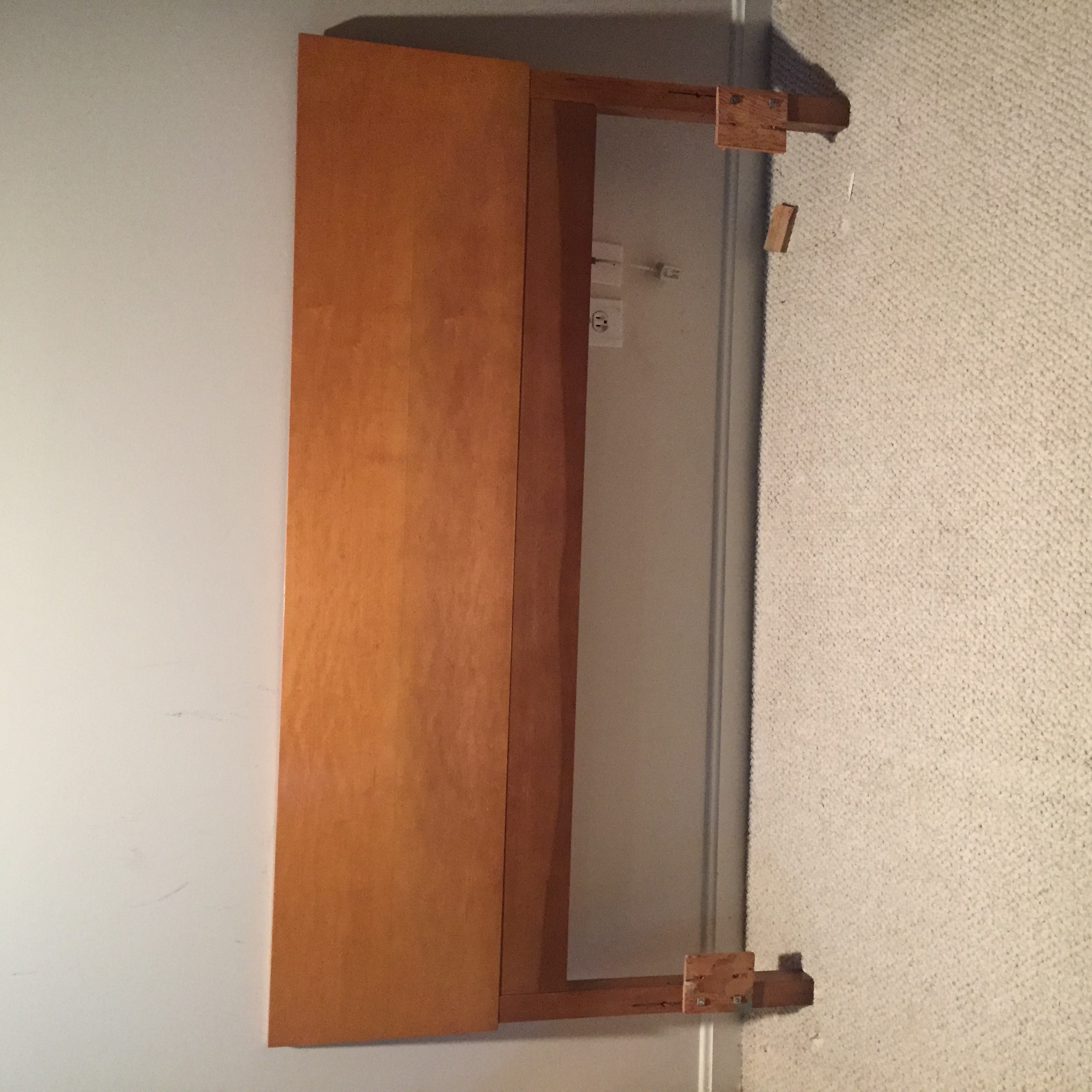 Mid Century Modern "Mainline" Nightstand and Headboard by Hooker