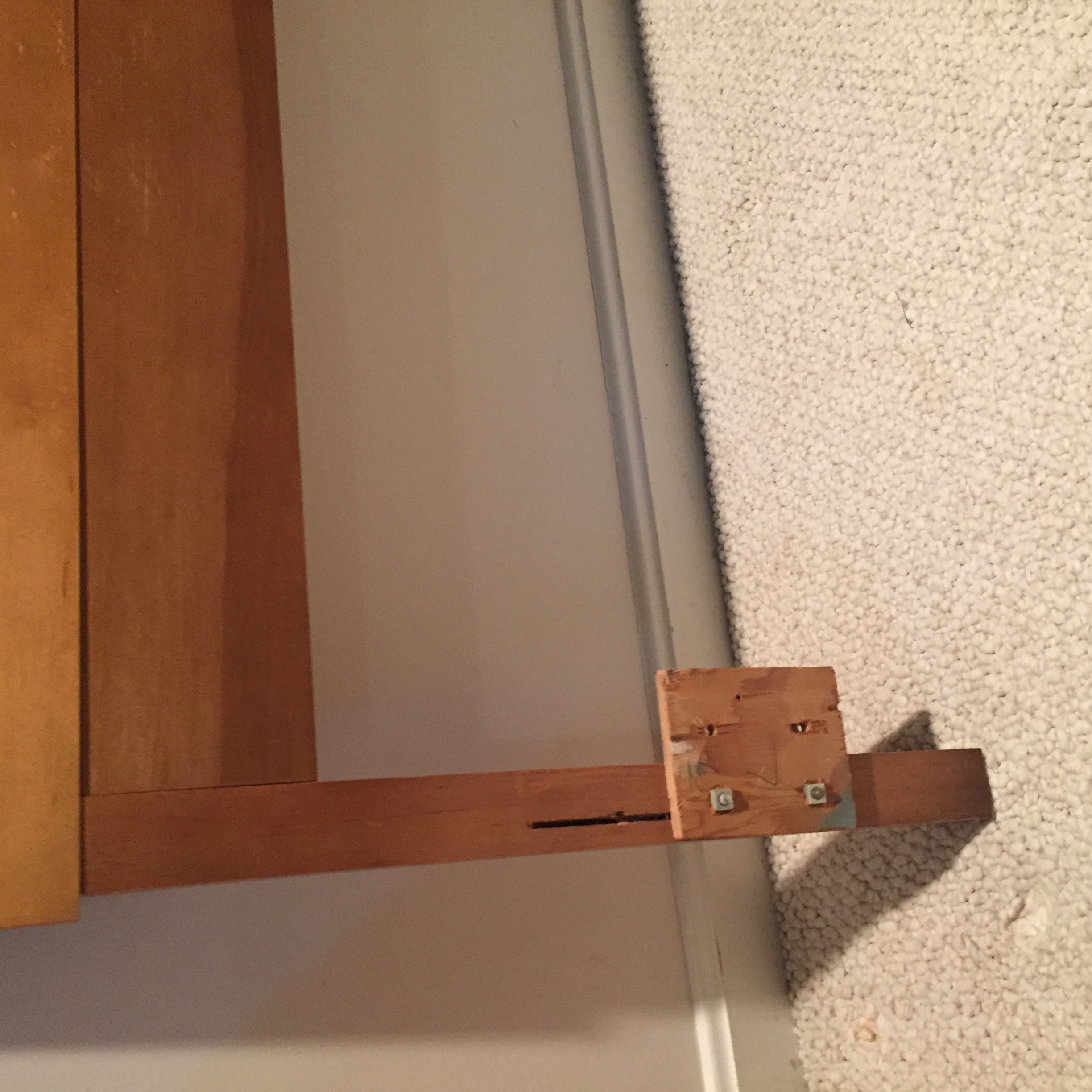 Mid Century Modern "Mainline" Nightstand and Headboard by Hooker