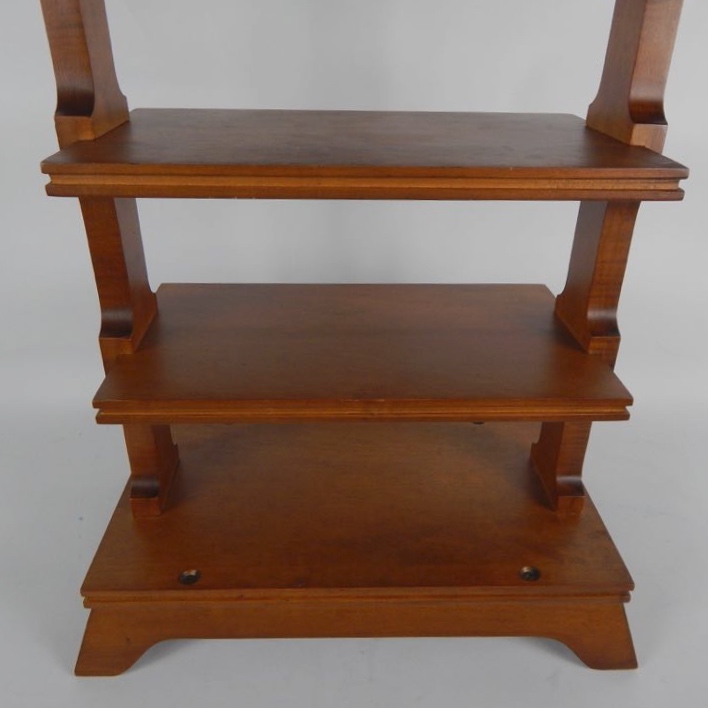 Vintage Side Table And Lighted Globe