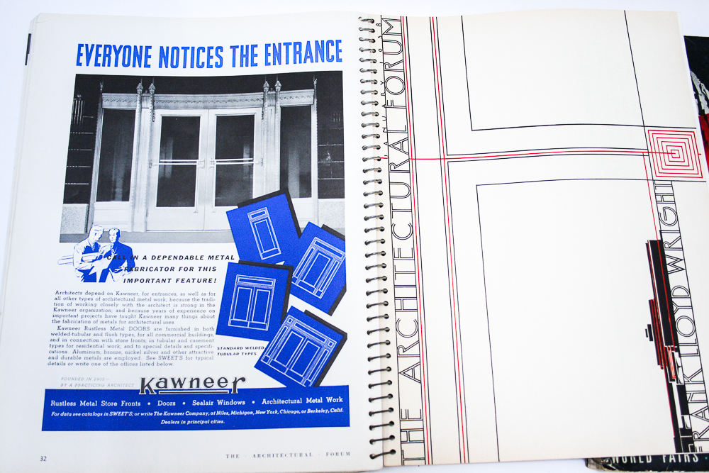 "The Architecture Forum" for 1938 and 1939