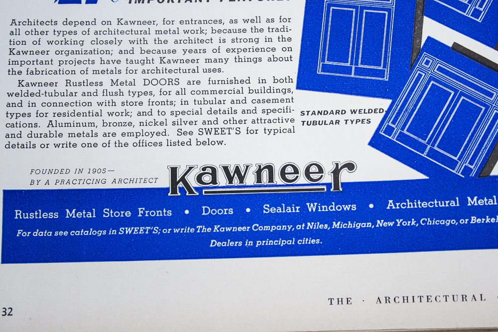 "The Architecture Forum" for 1938 and 1939