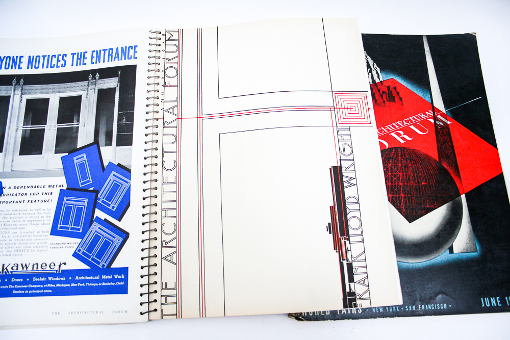 "The Architecture Forum" for 1938 and 1939