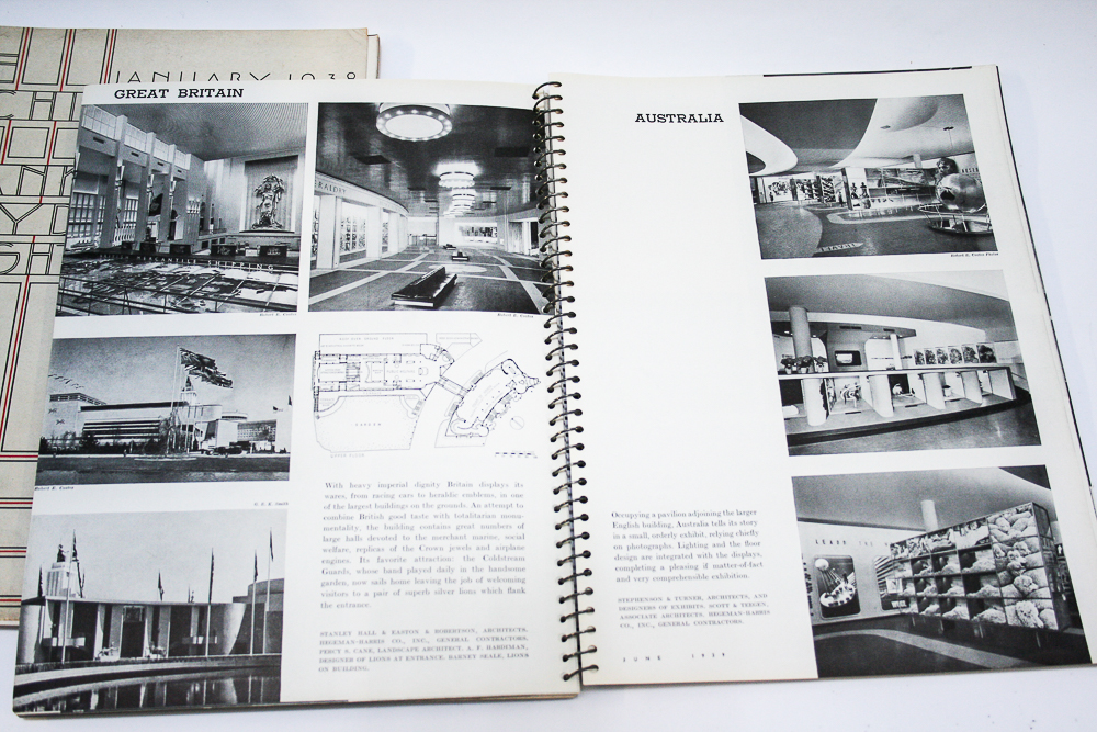 "The Architecture Forum" for 1938 and 1939