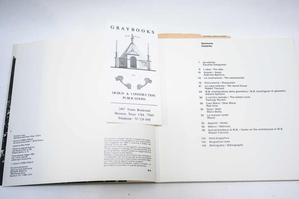 Mario Botta's  "la casa rotonda" and Miles Van Der Rohe "The Museum of Modern Art"