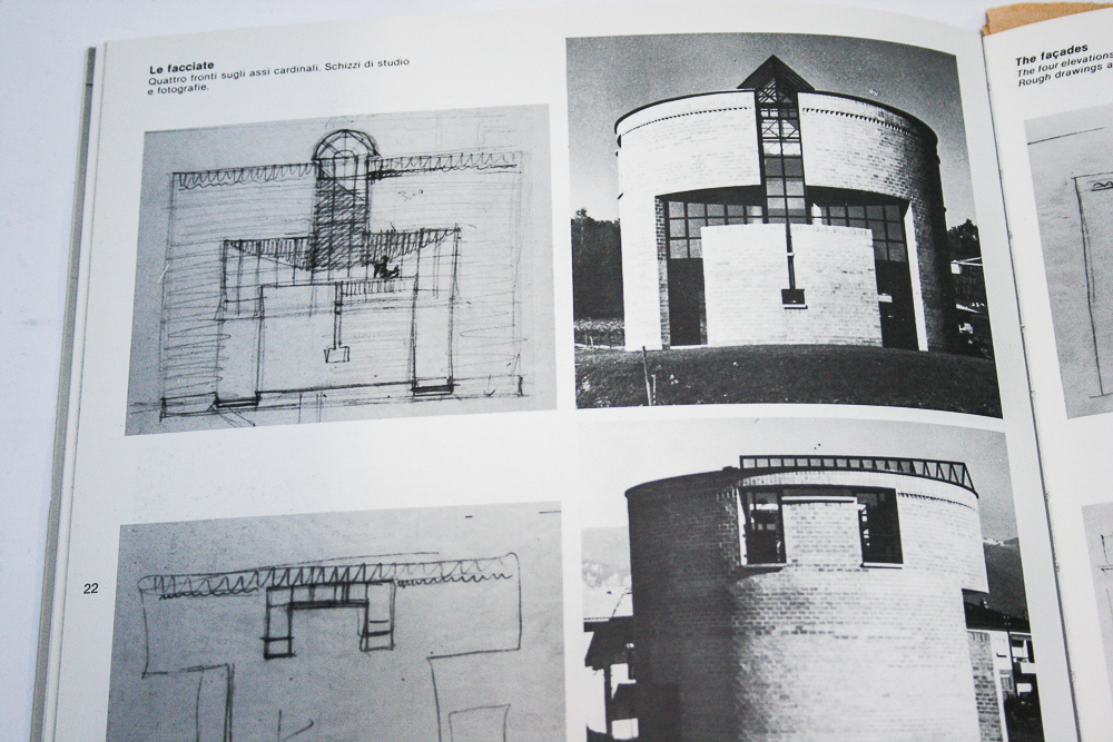 Mario Botta's  "la casa rotonda" and Miles Van Der Rohe "The Museum of Modern Art"