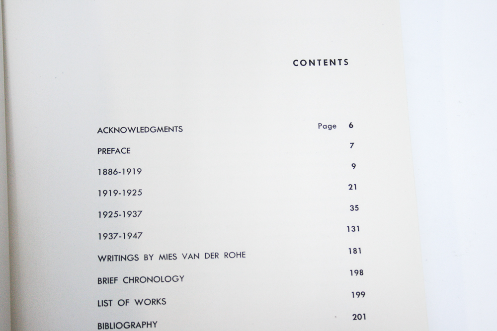 Mario Botta's  "la casa rotonda" and Miles Van Der Rohe "The Museum of Modern Art"