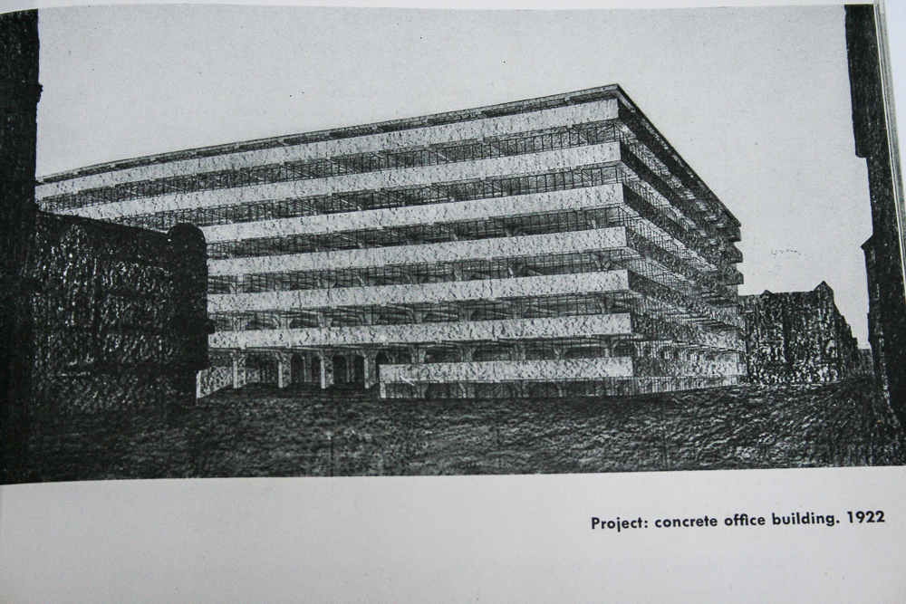 Mario Botta's  "la casa rotonda" and Miles Van Der Rohe "The Museum of Modern Art"