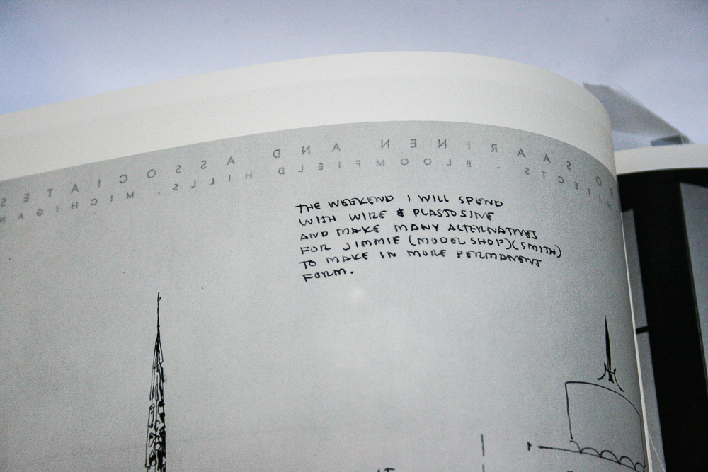 1962 First Edition "Eero Saarinen On His Work" by Aline B. Saarinen