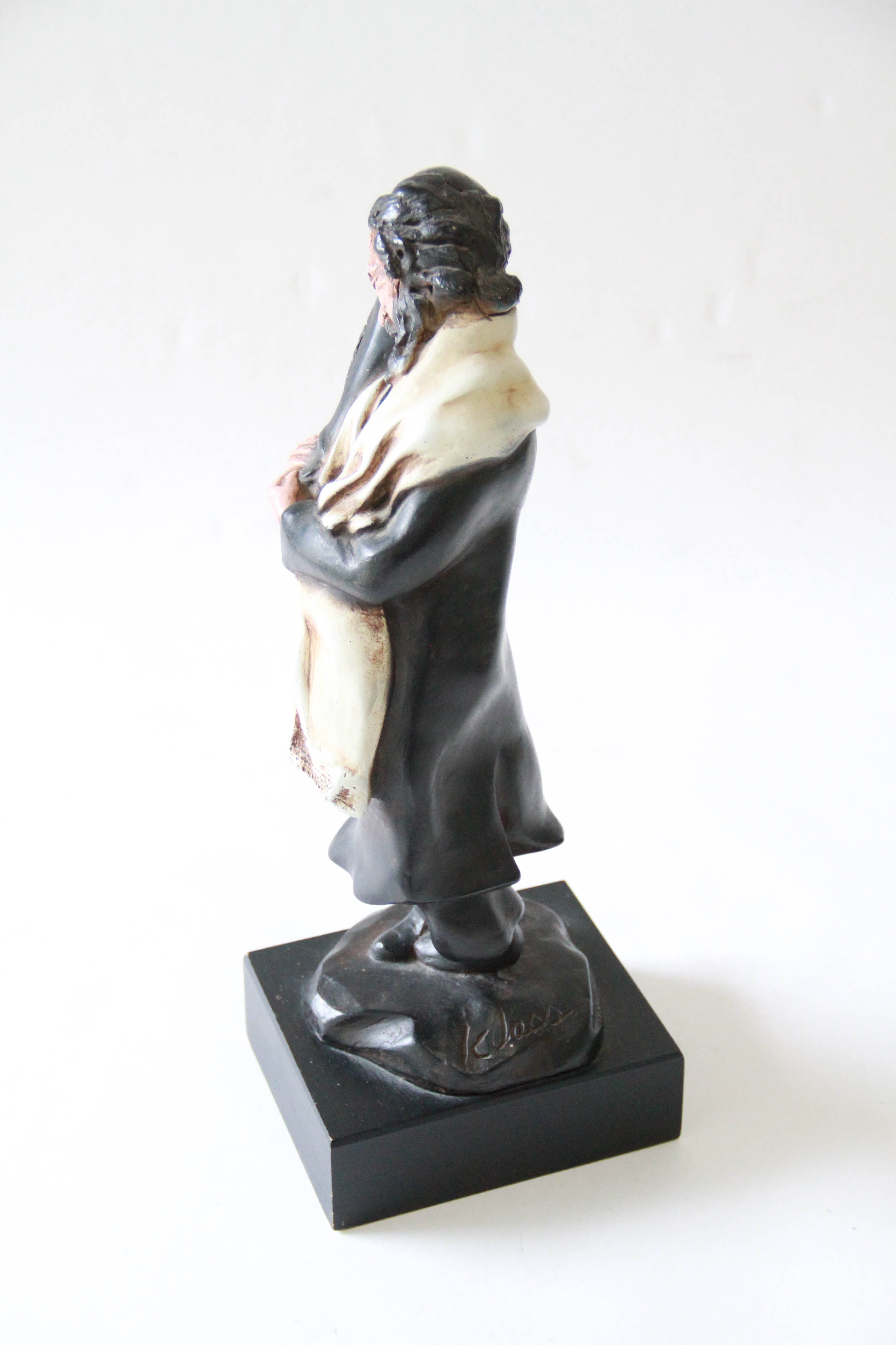 1969 D. Klass Sculpture of a Rabbi by Austin Productions