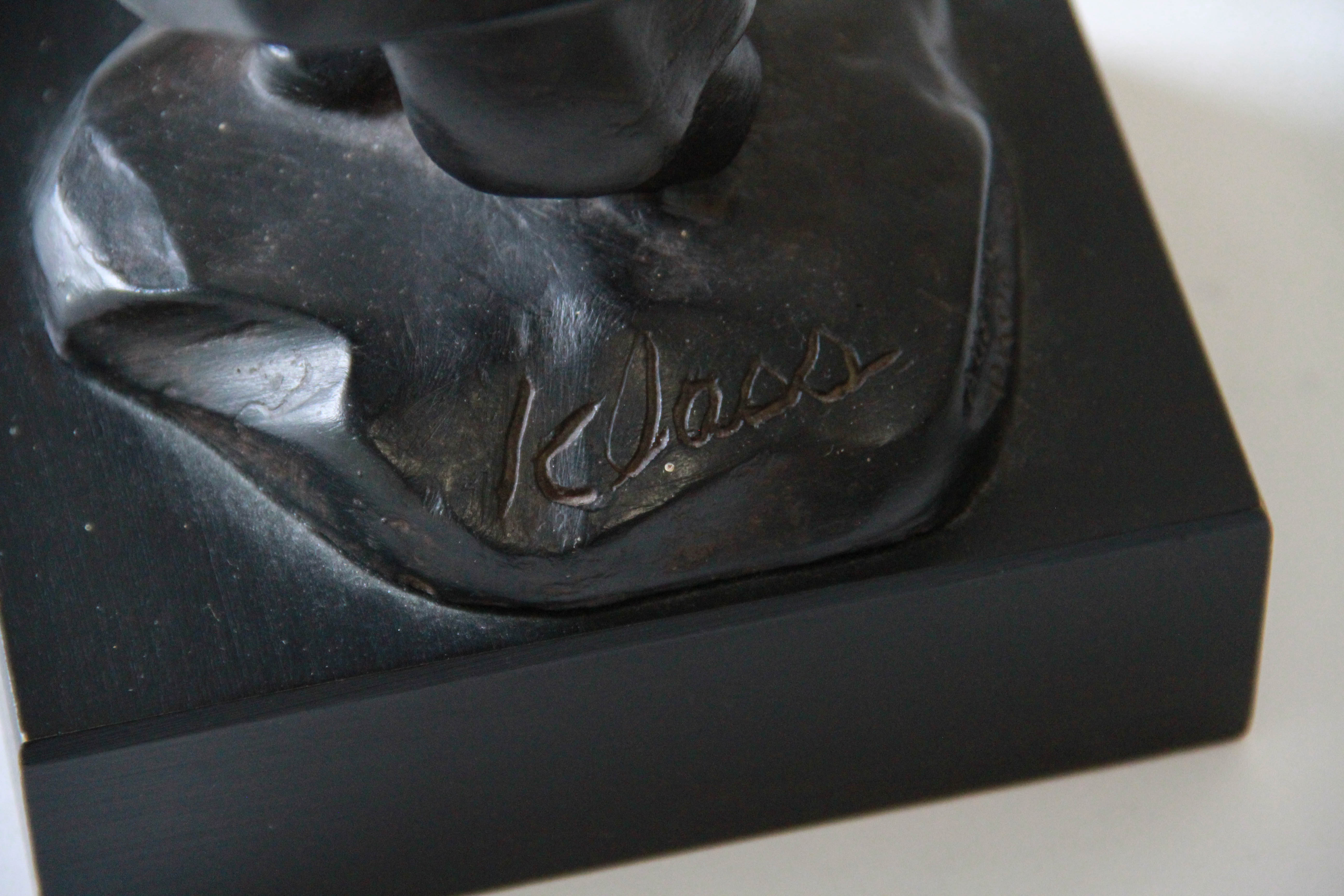 1969 D. Klass Sculpture of a Rabbi by Austin Productions