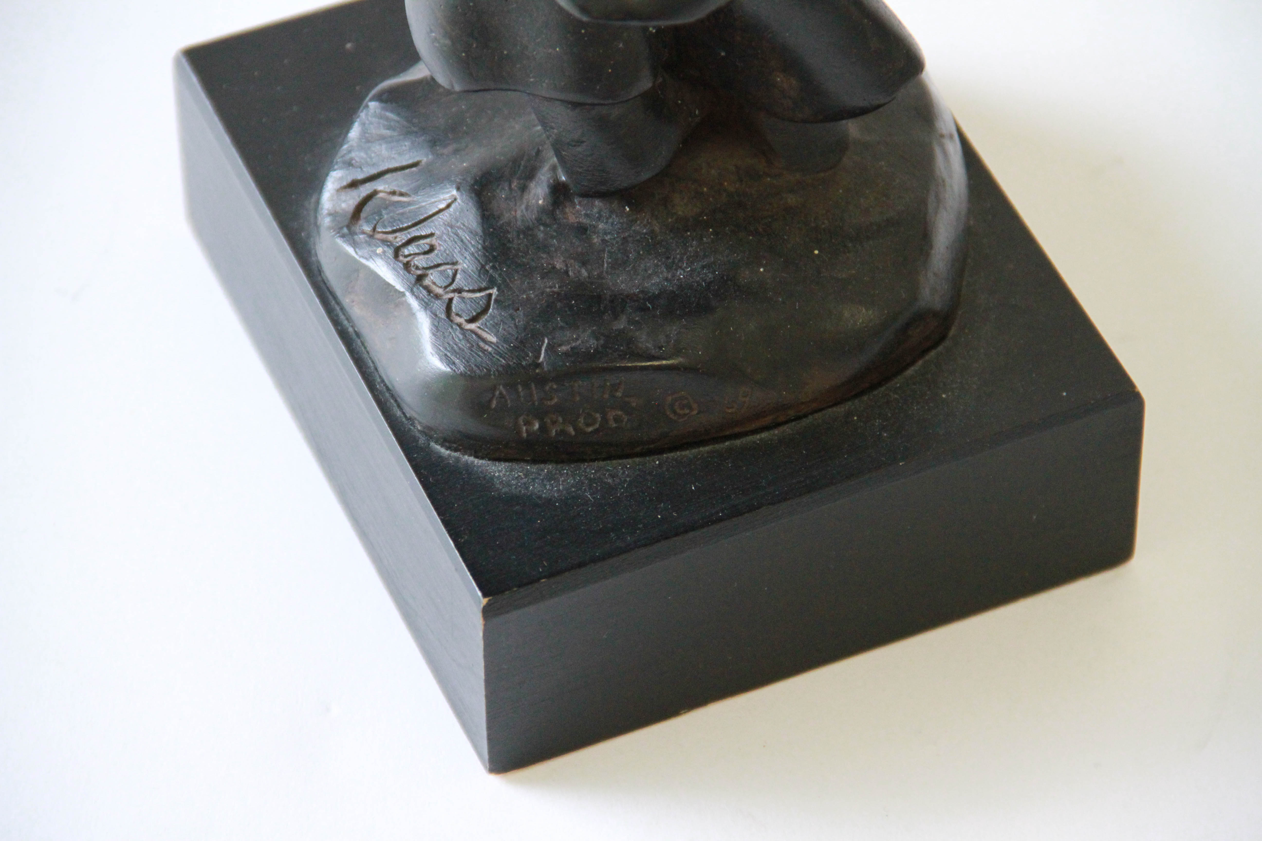 1969 D. Klass Sculpture of a Rabbi by Austin Productions