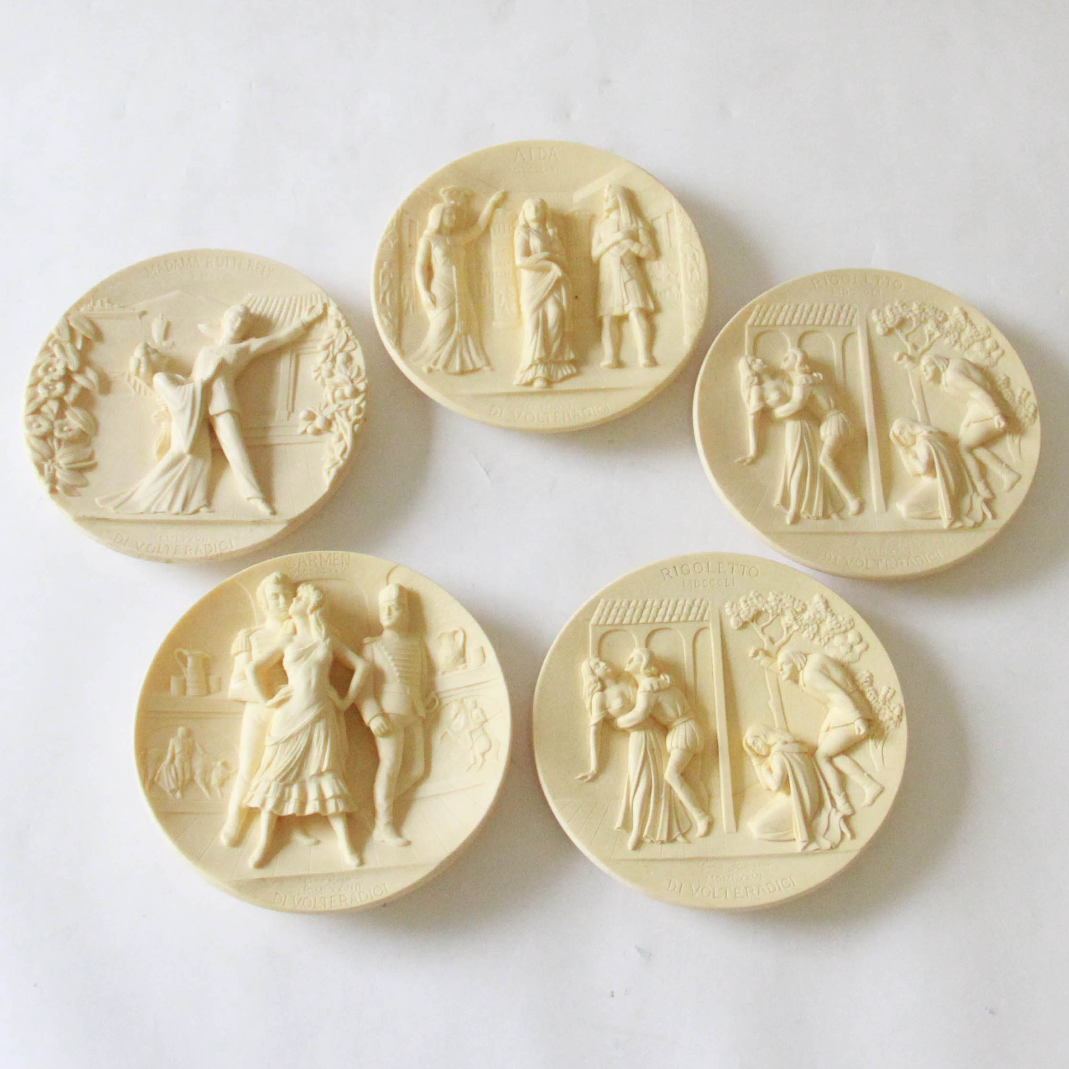 Museo Teatrale alla Scala Bas Relief Plates