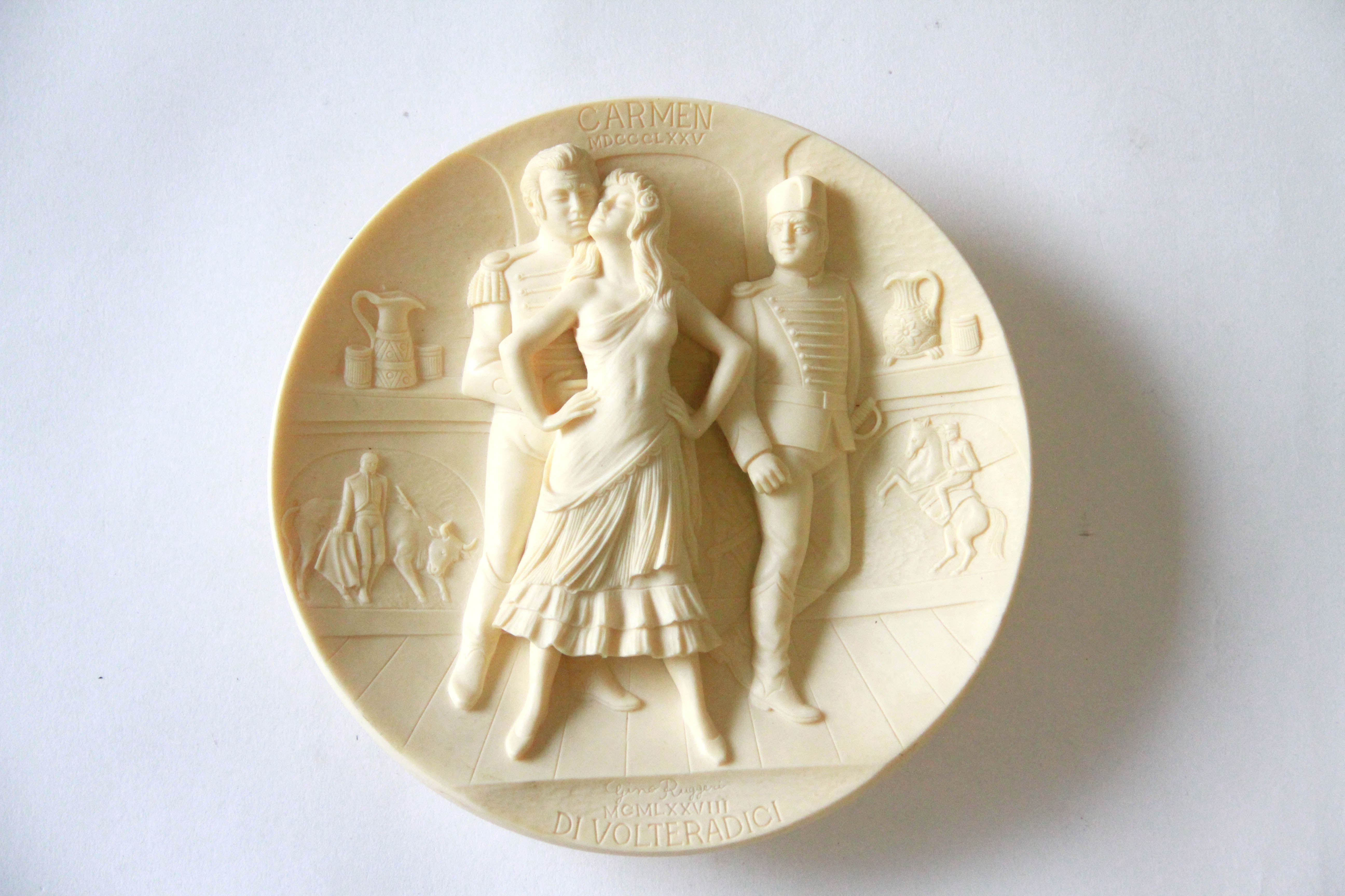 Museo Teatrale alla Scala Bas Relief Plates