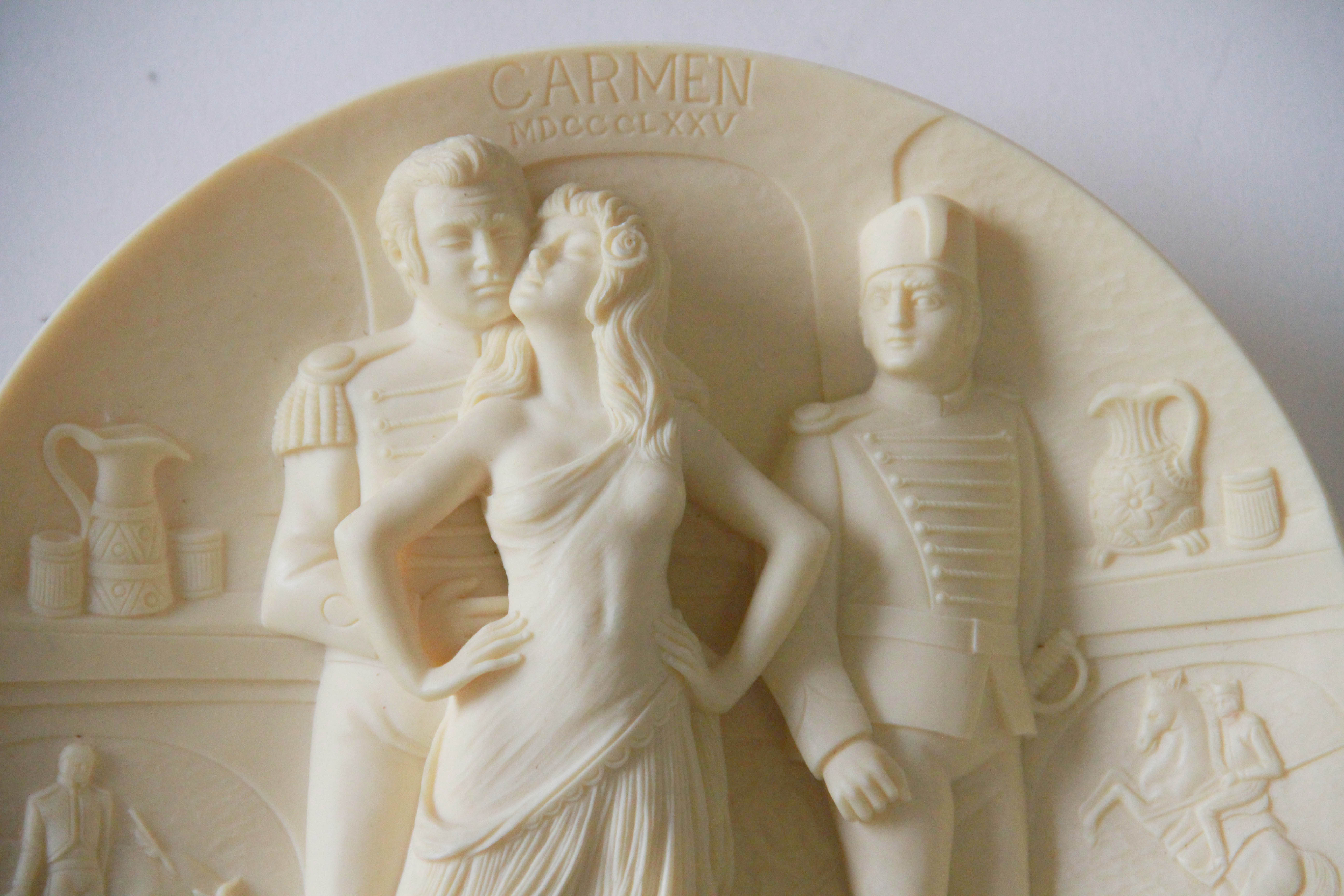 Museo Teatrale alla Scala Bas Relief Plates