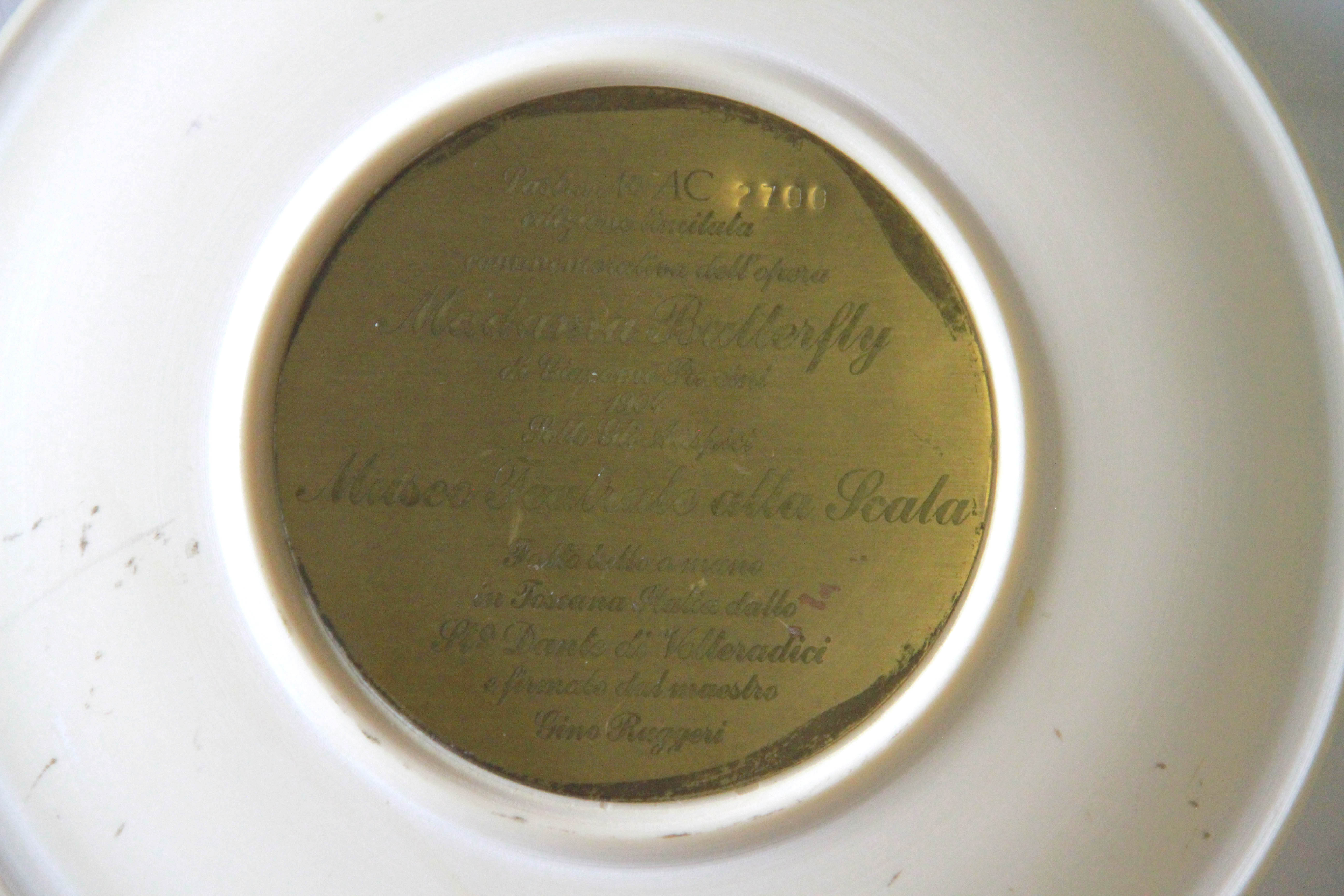 Museo Teatrale alla Scala Bas Relief Plates