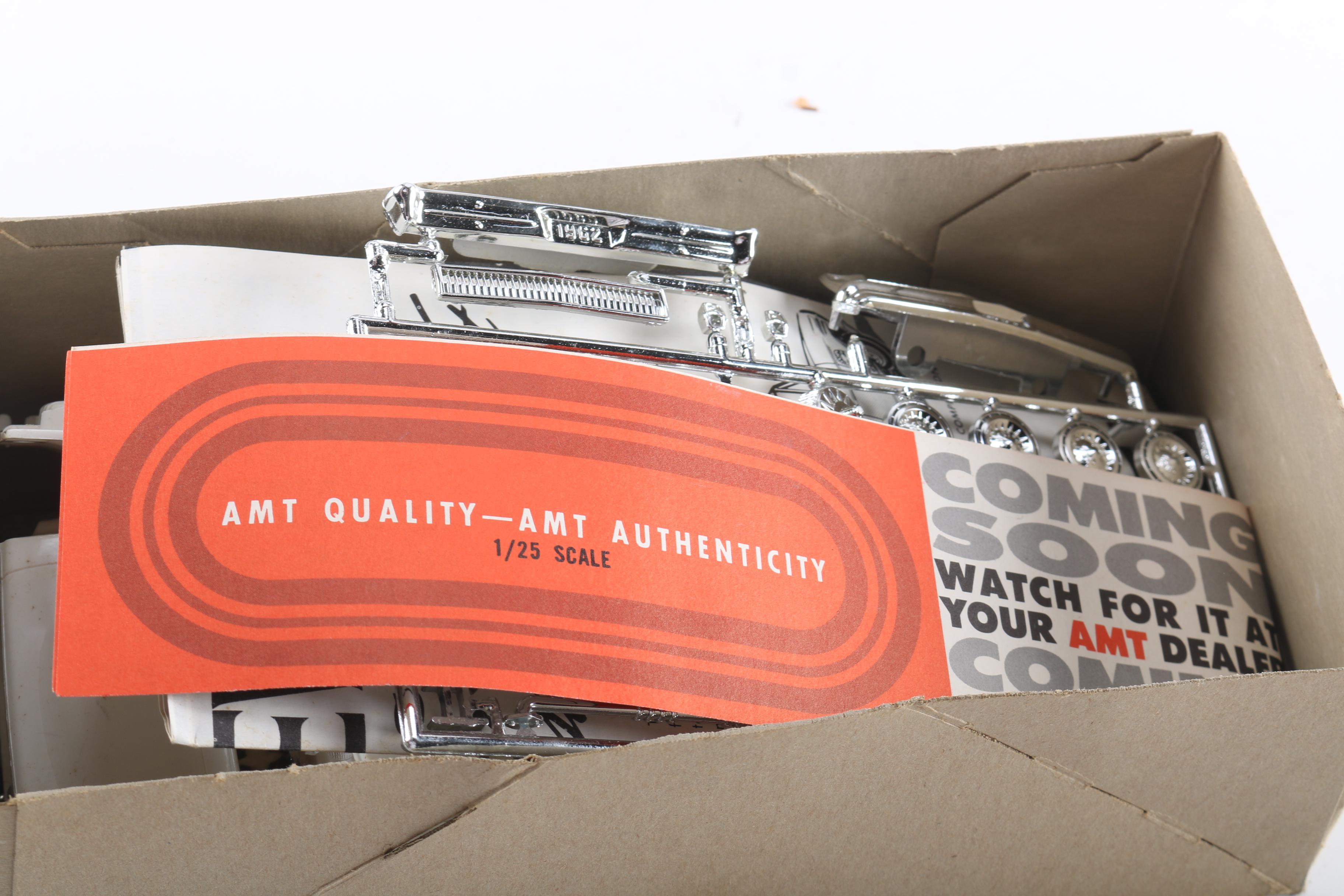 1960s and 1970s Car and Pickup Model Kits