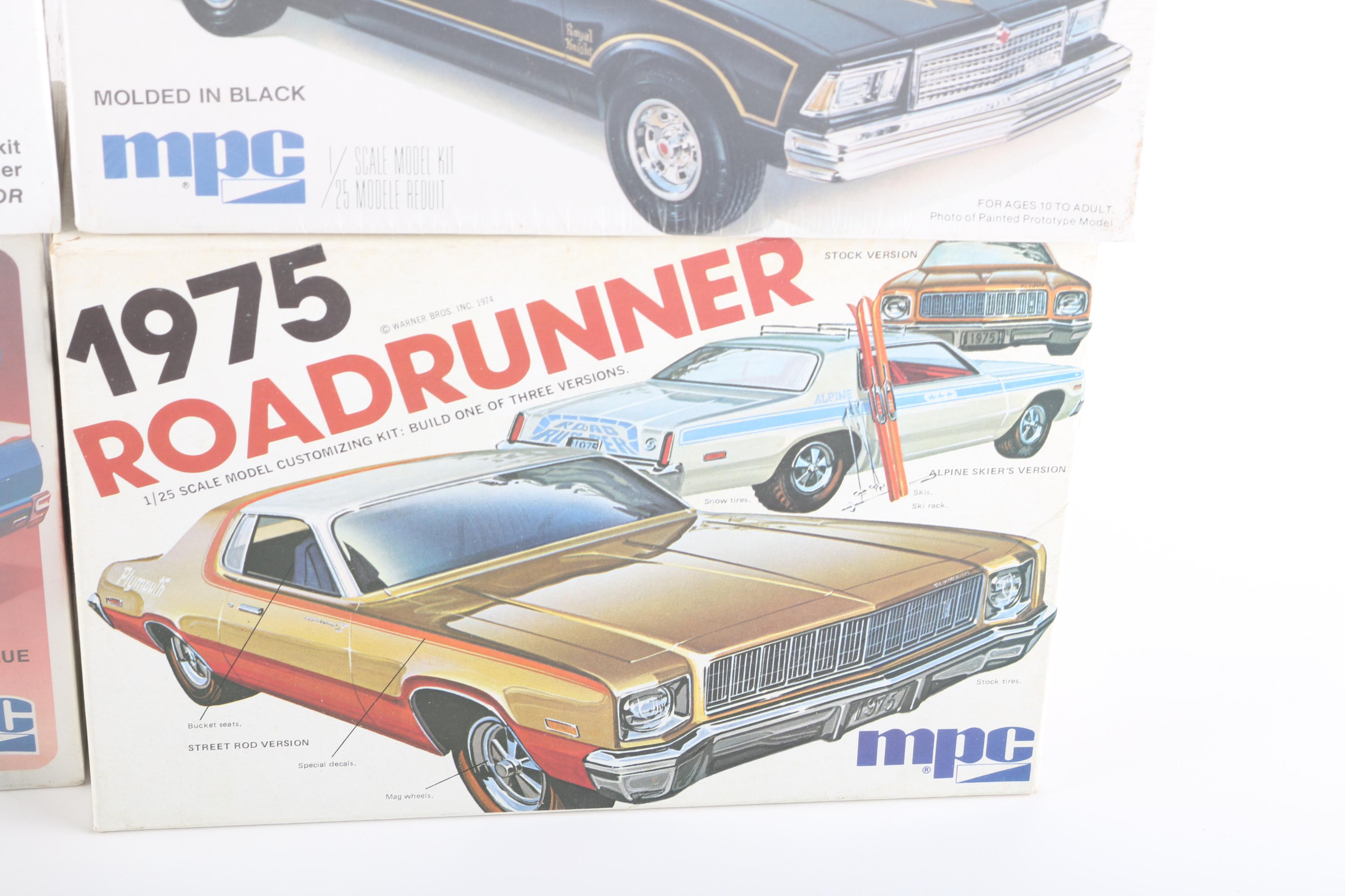 1960s and 1970s Car and Pickup Model Kits