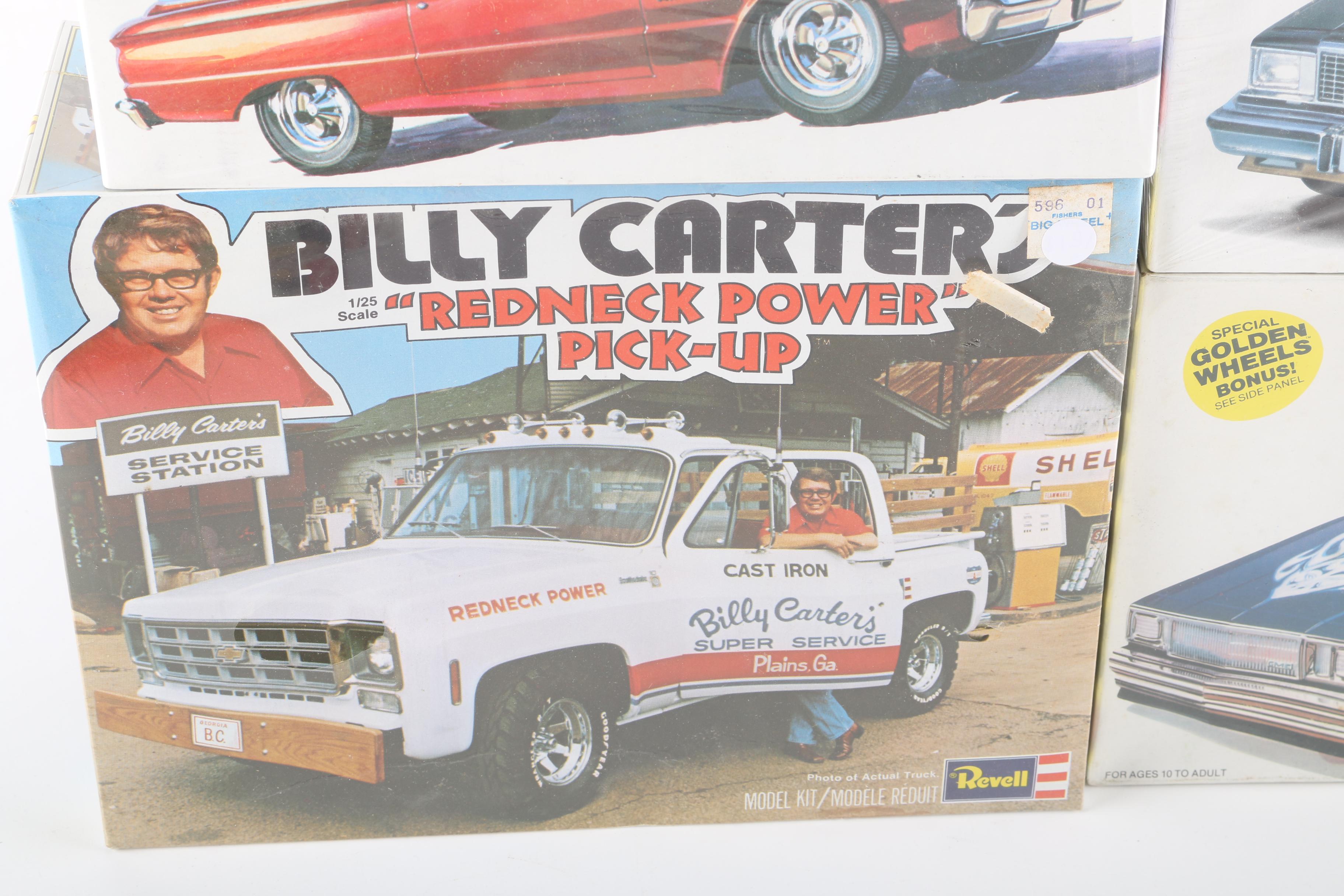 1960s and 1970s Car and Pickup Model Kits