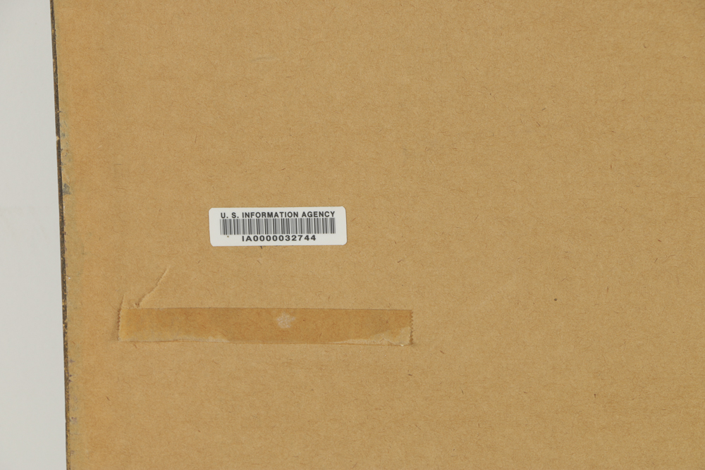 Batik on Linen of a Sunflower