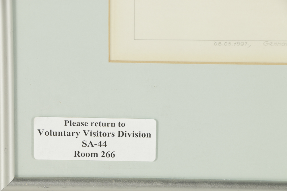 Pair of Gennady Miroshnichenko Gouache on Paper Americana Scene