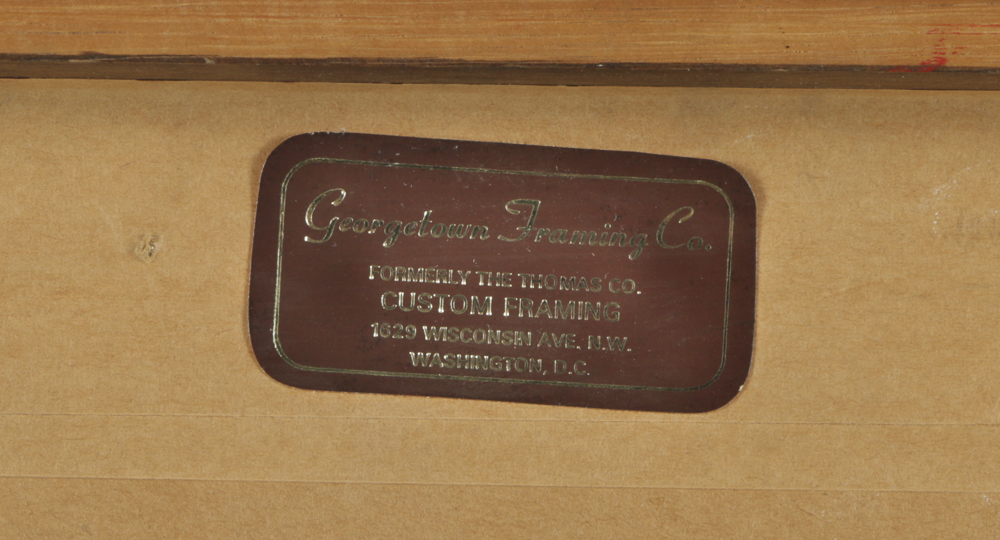 Harold Altman Limited Edition Lithograph on Paper "Approaching Figure"