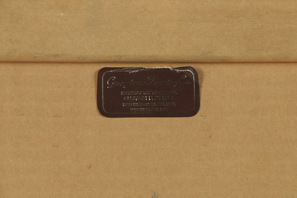 Robert Conover Limited Edition Woodcut on Paper "Enemy"