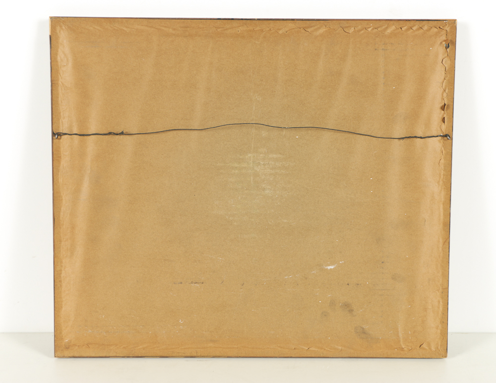 Betty Guy Lithograph with Hand-Painted Watercolor Embellishments on Paper "Washington Square Park, New York City"