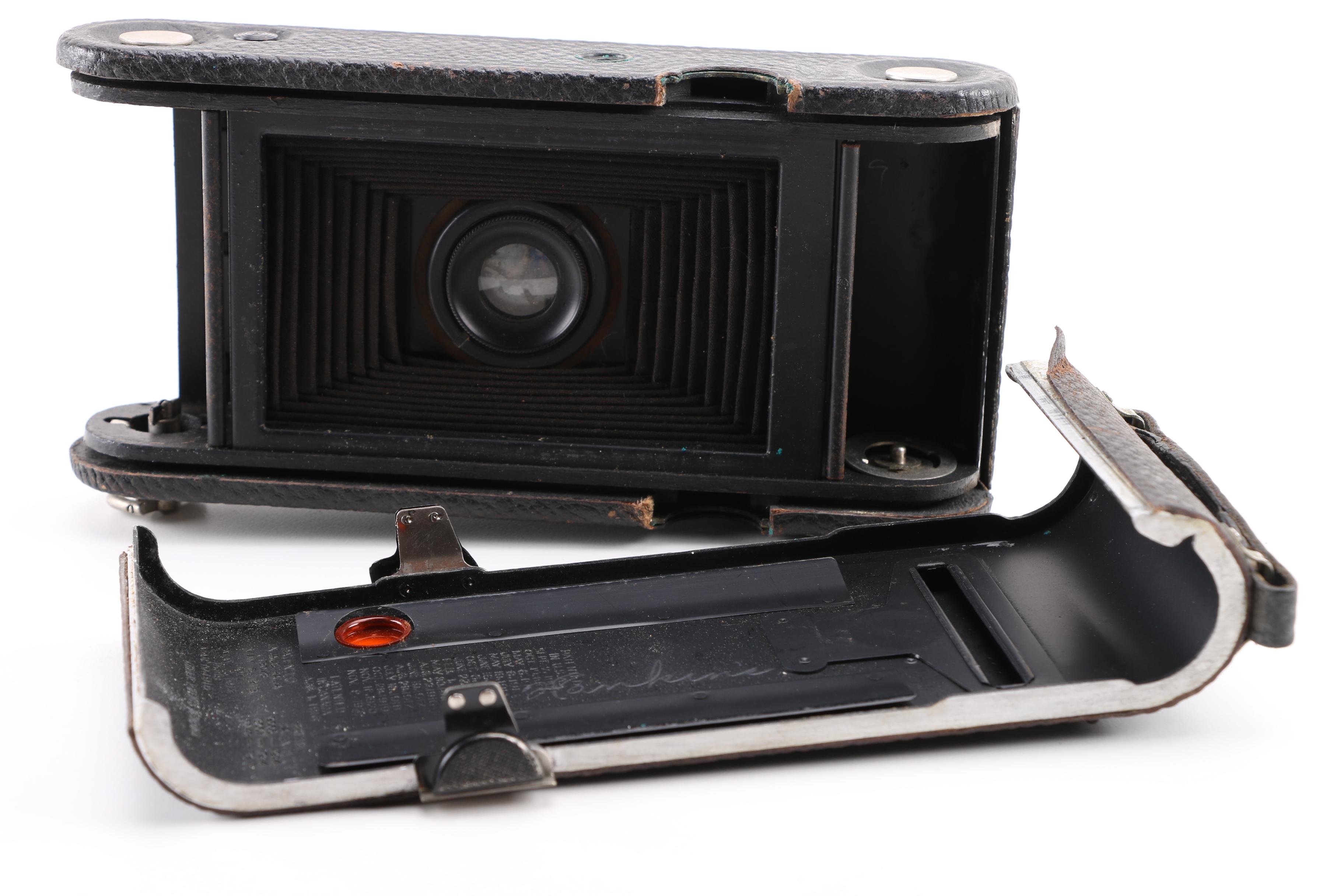 Vintage Stereo Realist and Kodak Film Cameras with Cases