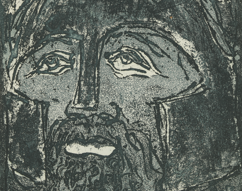 Rudy Pozzatti Limited Edition Etching on Paper "Porsenna of Camars"