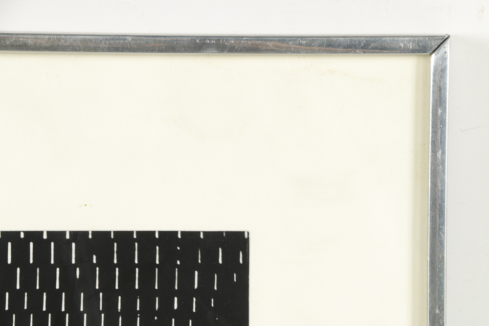 Donald B. Valentine Black and White Photograph "Bather's Exit"