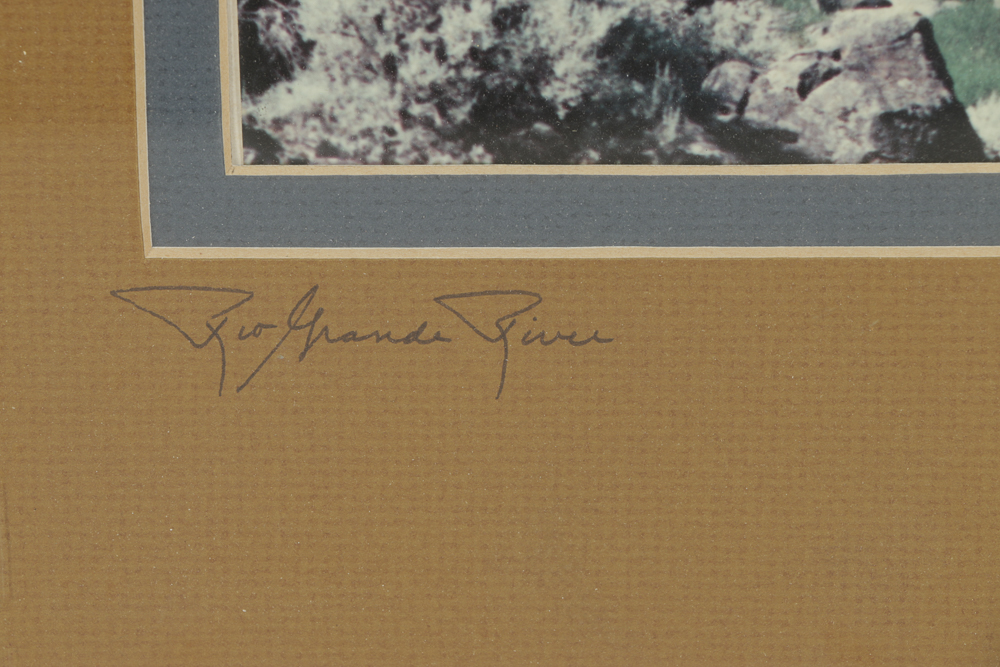 Domenici Digital Photograph on Paper "Rio Grande River"