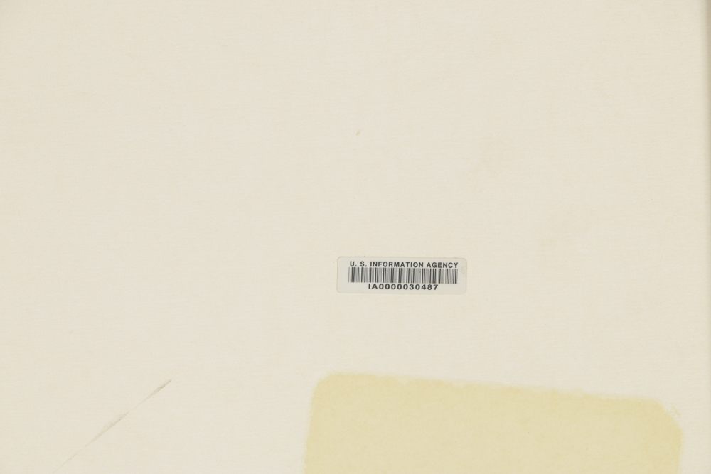 David Lance Goines Offset Lithograph Exhibition Poster  "Goines Posters 1968-1973"